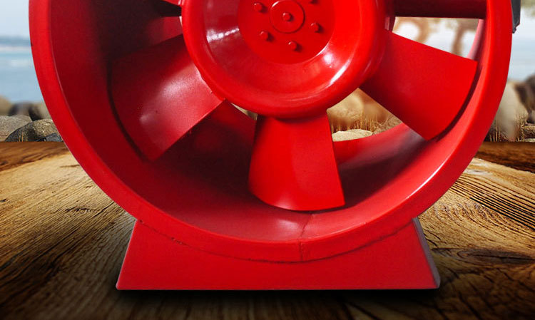 如何對消防高溫排煙風機進行修補及降溫？